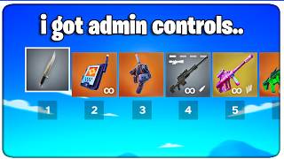 I GOT ADMIN CONTROLS IN 1V1 WITH EVERY GUN!