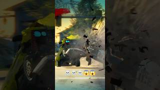 Epic Police Car Brutal Crash! 🤯🚨 #shorts #games #gaming #carcrash #ytshorts #gameplay #car #burnout