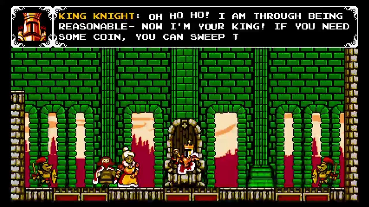 Shovel knight king of cards YouTube