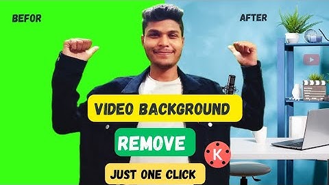 How To Change Video Background In Kinemaster (Android & iOS)|| green background ko kaise hataye 2023