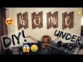 Easy DIY Wood Plank Home Decor Tutorial UNDER $40! | Naturally Sade Easy DIY Wood Plank Home Decor Tutorial UNDER $40! | Naturally Sade