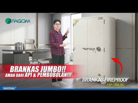REVIEW FAGOM FSP-1790LBD - BRANKAS 863L SUPER AMAN, CANGGIH & FIREPROOF!
