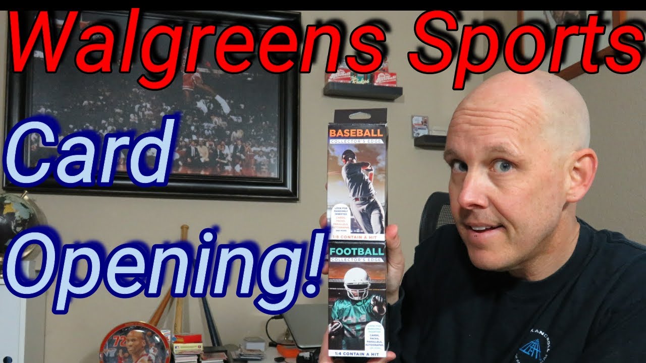 Walgreens Collector's Edge Baseball & Football card opening! YouTube
