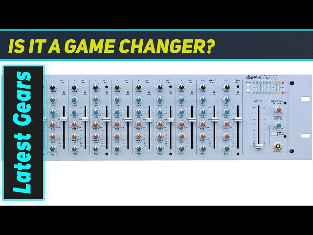 Alesis MultiMix 12R: The Best Compact 12-Channel Rack Mixer - YouTube