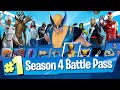 Fortnite Chapter 2 Season 4 (Marvel) Battle Pass Reaction