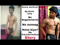 TRANSFORMATION SKINNY TO MUSCULAR WITHOUT SUPPLEMENTS AND NONVEG AT HOME | FITNESS TYCOON|