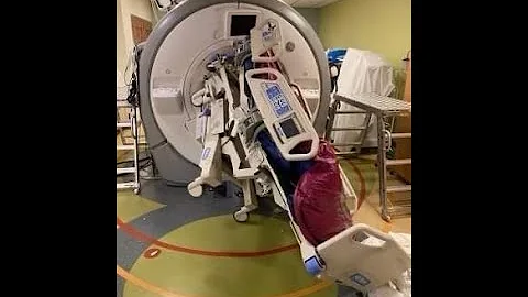 Nurse crushed by accident with MRI machine