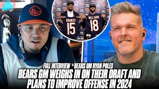 'I Think We've Addressed All Levels Of The Offense With Our Roster' Bears GM | Pat McAfee Reacts