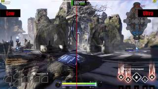 Paragon PC Beta Low vs Ultra Graphics Performance Analysis and Combat Gameplay