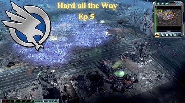 C&C 3 Tiberium Wars: Schlachtfeld Stuttgart  1 v 1 -- Hard