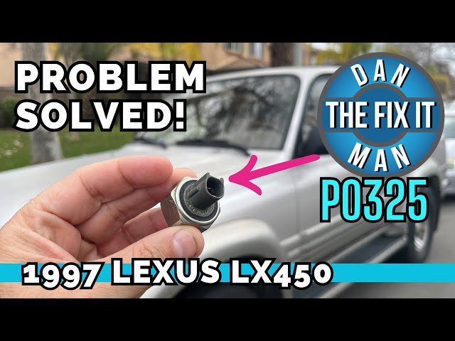 1997 Lexus LX450 / Toyota Land Cruiser FZJ80 1FZFE P0325 Knock