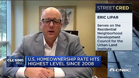 U.S. home ownership rate hits highest level since 2008