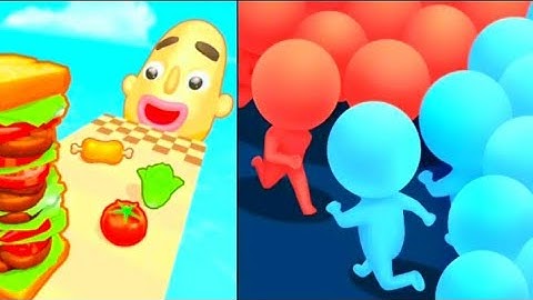 Sandwich Runner | Count Masters - All Level Gameplay Android,iOS - NEW MEGA APK UPDATE