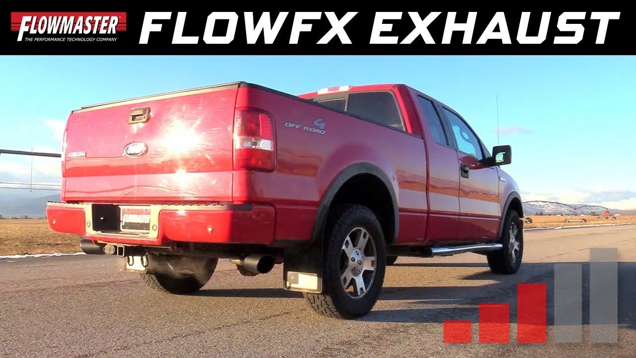 best exhaust for m109r 2004-08 F-150 trucks, 4.6L, 5.4L - FlowFX Cat-back Exhaust System 717868