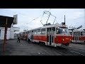 Киев.Трамвай 33, весь маршрут с кабины водителя/ Kiev.Tram 33, the whole route from the driver's cab