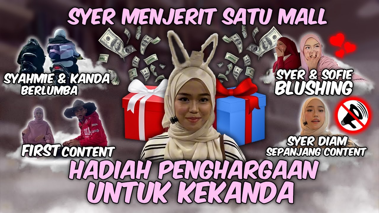 SI PENDIAM!! HADIAH PENGHARGAAN !! SYER SOFIE DAPAT MUAH DARI ..... !!!!