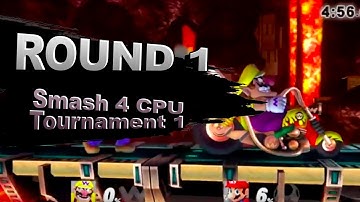 The Smash 4 CPU Tournament - Round 1