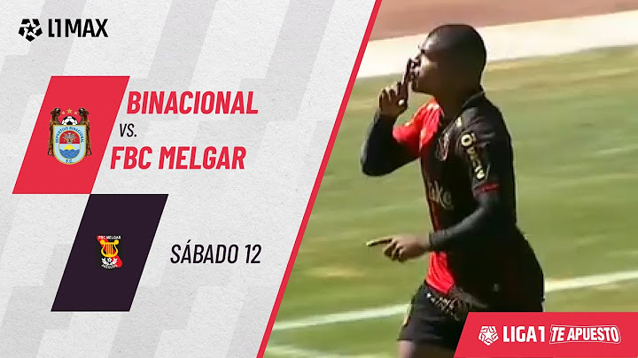 Deportivo Binacional 1-1 Melgar: resumen EXTENDIDO del partido por la fecha final del Apertura 2025