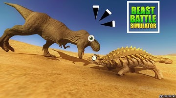 T-REX vs ALL UNITS  - Beast Battle Simulator