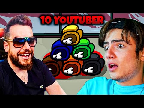 FURKAN YAMAN İLE ÇOK KOLAY OLDU 10 YOUTUBER AMONG US