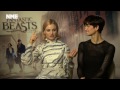 Capture de la vidéo Fantastic Beasts: Alison Sudol And Katherine Waterston On J.k. Rowling's Set Visit