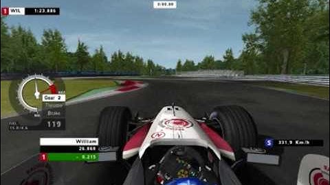 F1simtech - rFactor - F1 CTDP 2006 v1.1 - Testing in Monza 2009 WCP [Honda]