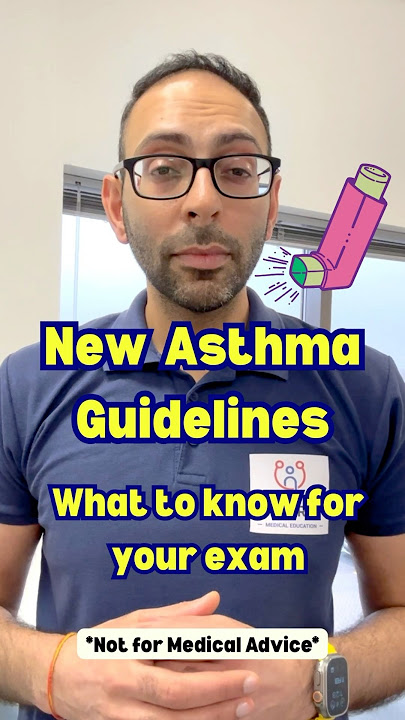 💨 Asthma comes up in your exam?… quick review of new guidance… #plab #msra #asthma