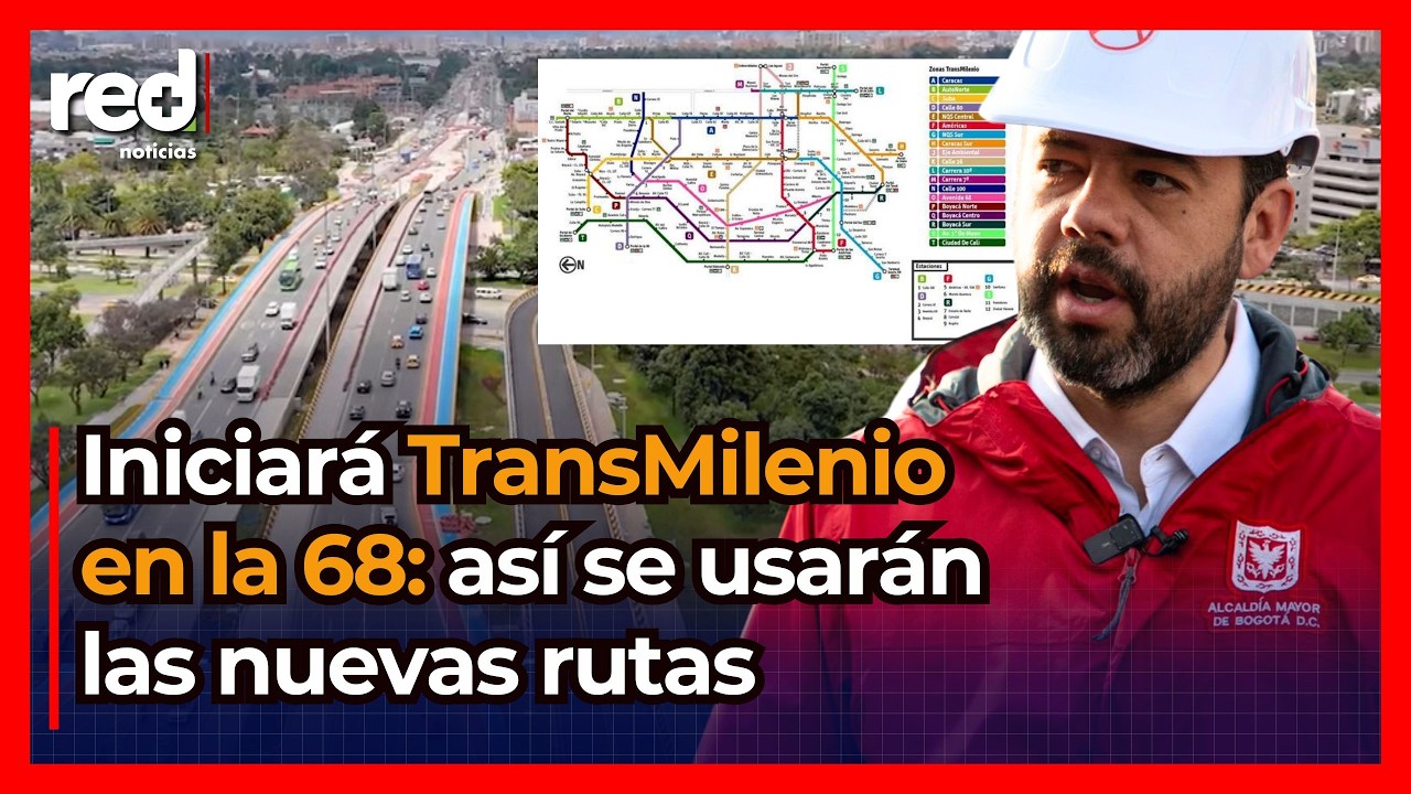 Inicia pronto la operación de TransMilenio en la avenida 68 de Bogotá: así funcionarán las rutas