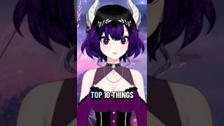 Top 10 things you should pay attention to #shorts #vtuber #vtuberen #gamingcreator