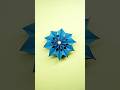 ❄️ Easy Paper Snowflakes | Winter Paper Craft for Beginners #shorts #papercrafts #snowflakes
