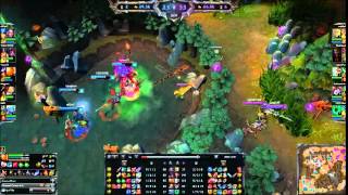 League of Legends: Stealing baron with Jarvan flag