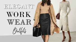 ELEGANT outfit inspiration for your WORKWEAR wardrobe in 2020