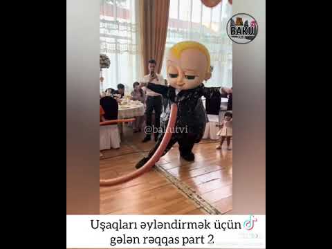 UŞAQLARI ƏYLƏNDİRMƏYƏ ÇAĞIRDILAR RƏQQAS ÇIXDI 😂😂. ABUNƏ.OL