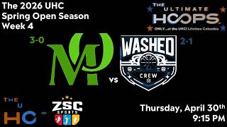 The 2026 UHC Spring Open Season Week 4: Members Only (3-0) vs Washed Crew (2-1) Game of the Week