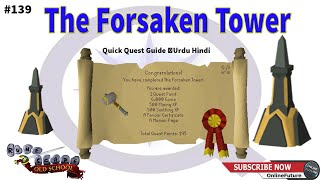 OSRS│How To Complete The Forsaken Tower Quest 2022│Urdu Hindi