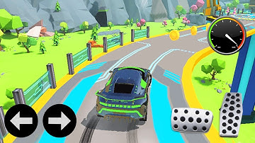 Mega Ramps Galaxy Racer - Gameplay Android, iOS #1