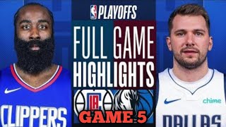 LA CLIPPERS VS DALLAS MAVERICKS FULL GAME HIGHLIGHTS | NBA LIVE TODAY