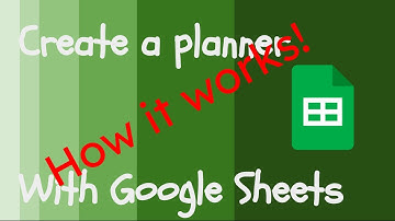 Using Google Sheets to create a Habit Tracker with a Weekly Schedule and Goal Gauges