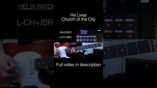 He Lives - Church of the City lead electric #shorts #shortsfeed #guitar #tutorial
