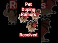 Pet DUPING Rumors RESOLVED in #AdoptMe