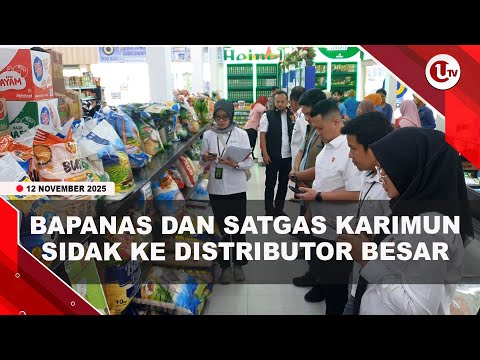 BAPANAS DAN SATGAS KARIMUN SIDAK HARGA BERAS DI RITEL HINGGA DISTRIBUTOR | U-NEWS