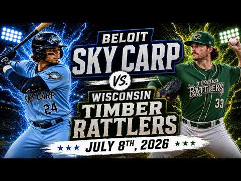Beloit Sky Carp vs. Wisconsin Timber Rattlers | July 8th, 2026