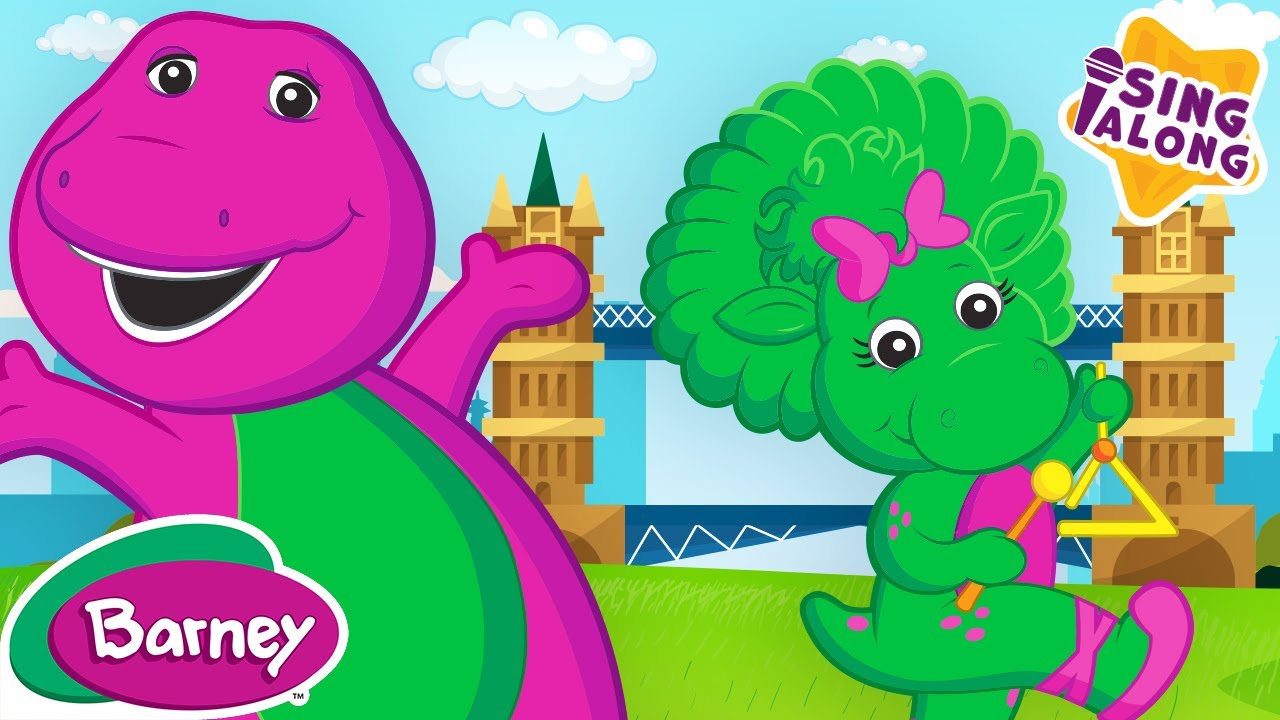 London Bridge is Falling Down! | Classic Nursery Rhymes | Barney | 9 ...