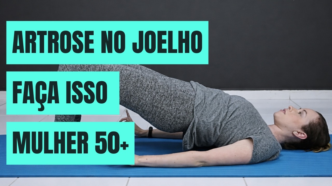 Artrose no joelho: faça isso antes de desistir de se mover.