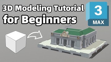 How to Model Grand Central Terminal in 3ds Max | Beginner Tutorial (From Cube to Architecture)