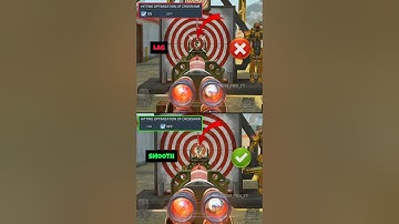 ✅Best Hitting Optimization of Crosshair setting in CODM BR🔥Codmobile Tips and Tricks #shorts #codmbr