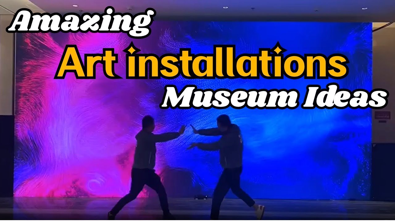 What happens when museums incorporate interactive art installations in their exhibits?