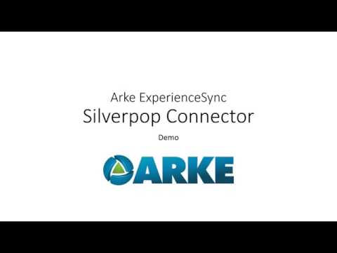 The Arke ExperienceSync Module - A Silverpop and Sitecore Connector