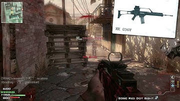 Weapons of Modern Warfare - G36C / MG36