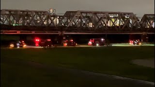 JR京都線 淀川橋梁で何があったのか？